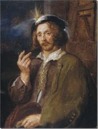 Portrait of Jan Davidsz De Heem: Self-portrait